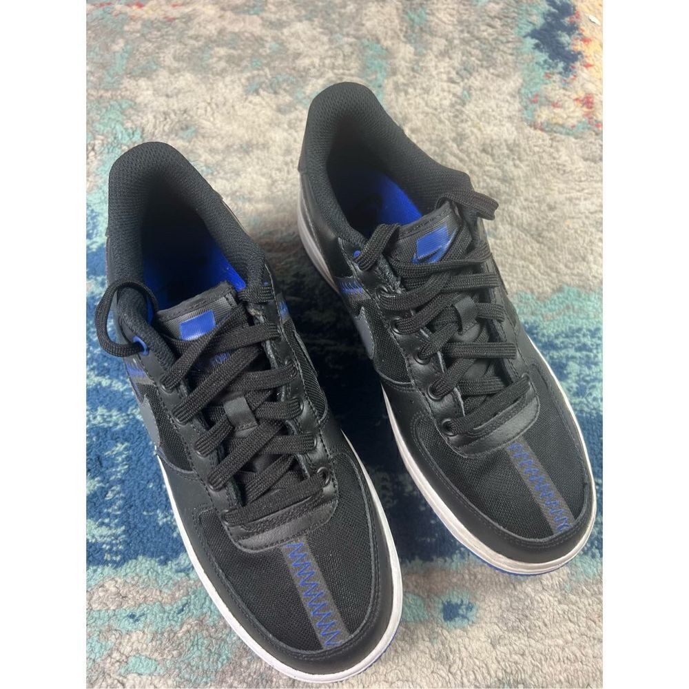 NIKE AIR FORCE 1 Black Blue AV0743-002 Size 6Y
